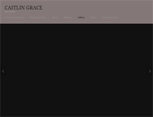 Tablet Screenshot of caitlingraces.com